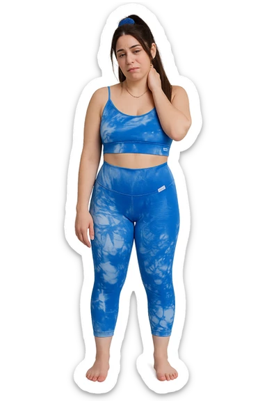 Donna dall'osteopata per il suo problema alla cervicale sticker