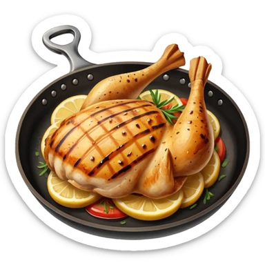pechuga asada sticker
