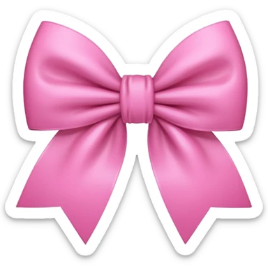 pink aesthetic bow no background sticker