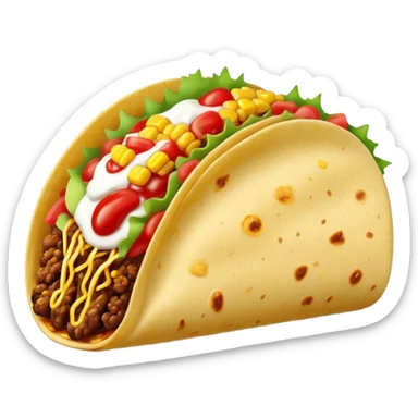birria taco sticker