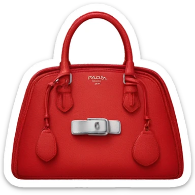 Prada purse in red sticker