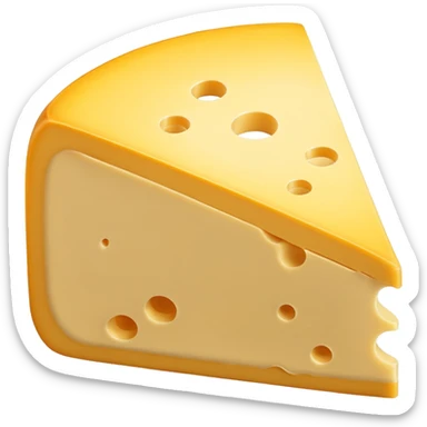 sliced gouda cheese sticker