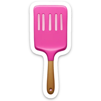 Pink spatula  sticker