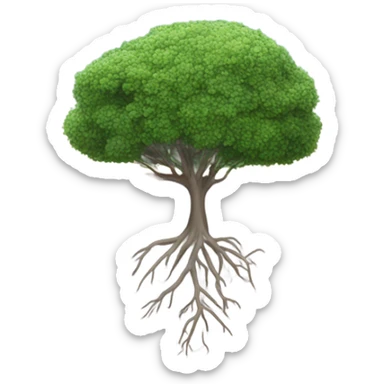 soil land and sky without any tress and greenery sticker