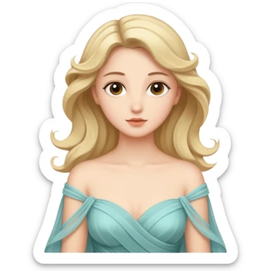 Muse of inspiration sticker