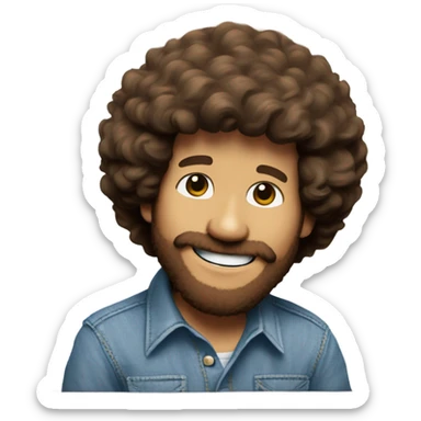 Bob Ross  sticker