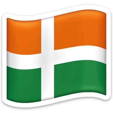 northern irland flag sticker