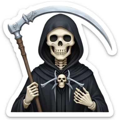 Grim Reaper sticker