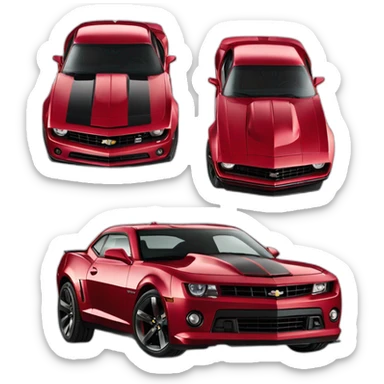 Chevrolet camaro z28 sticker