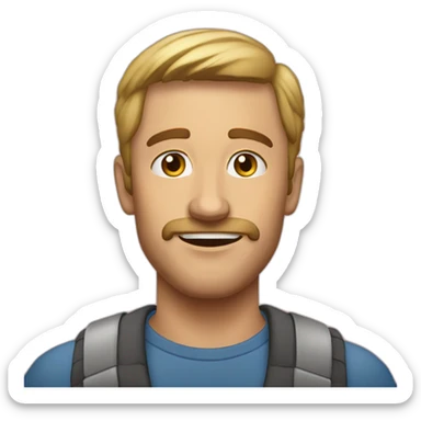 грабитель в маске sticker