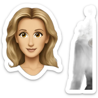 celine dion sticker