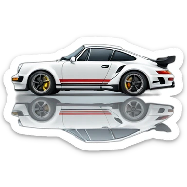 911 turbo s sticker