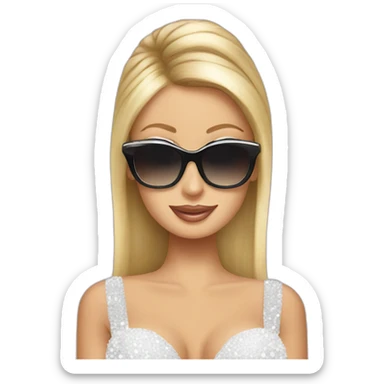 paris hilton sticker