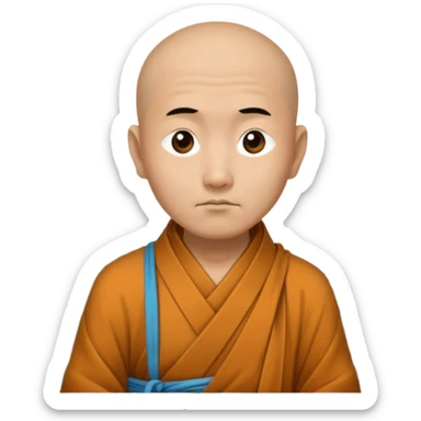 mountain monk sticker