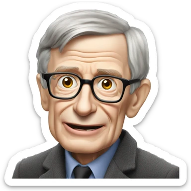 Steven hawking sticker