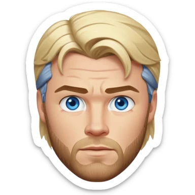 chris hemsworth sticker