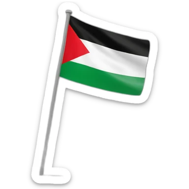drapeau de la palestine sticker