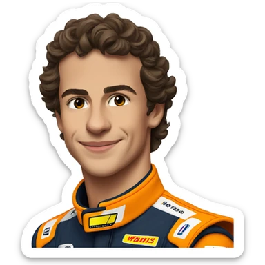 Lando Norris f1 sticker