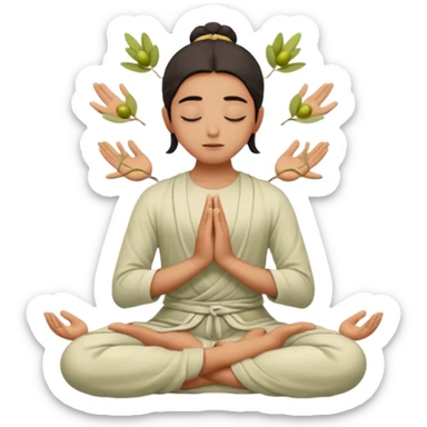 I want an emoji to use for mental wellness in a mystical setting. I want to reference a clarity seeker sticker