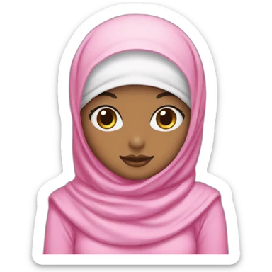 Hello kitty hijab sticker