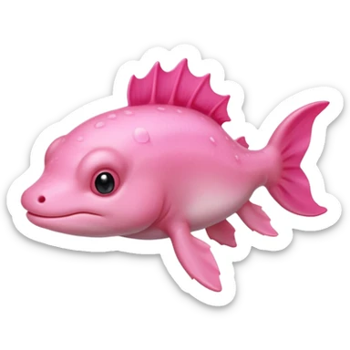 cute axolotl sticker
