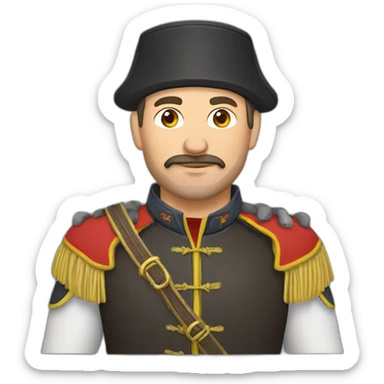 ukrainian cossack sticker