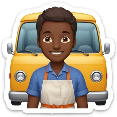 Van merchant sticker