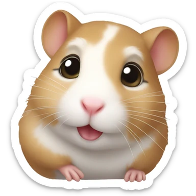 hamster sticker
