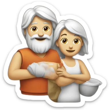 logo with J & G sticker