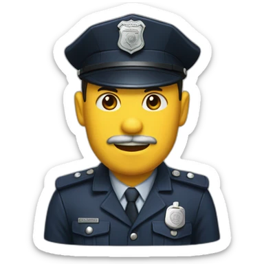 Rex chien policier sticker