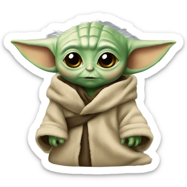 baby yoda sticker