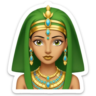 green woman Pharaoh


 sticker
