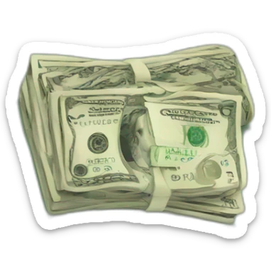 case money sticker