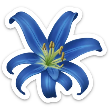 Blue Lilly’s  sticker