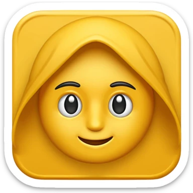 Güneş gözlüğü takan kafasında taç olan emoji sticker