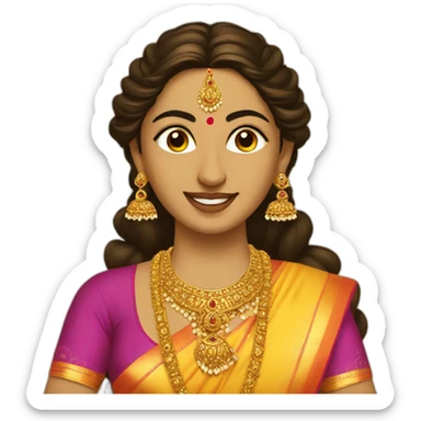 Radha rani sticker