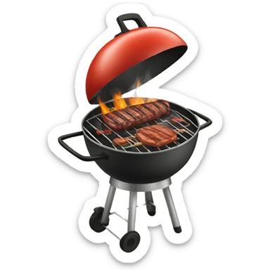 barbecue sticker