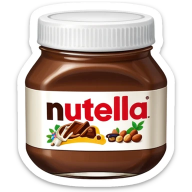 nutella sticker