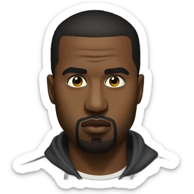 kanye west sticker