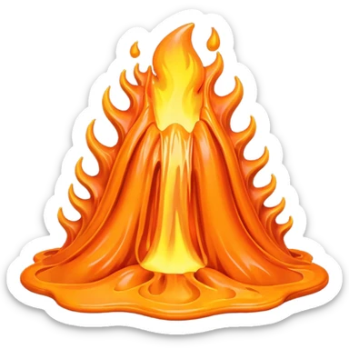 Lava sticker