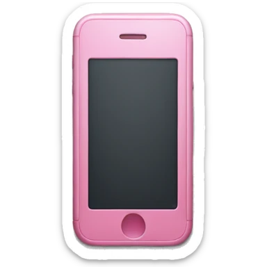 Pink iPhone 16 sticker