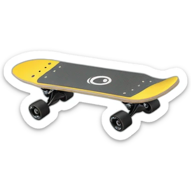 Ollier skateboard sticker