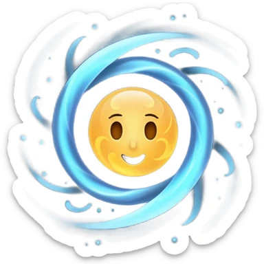 black magic particle sticker