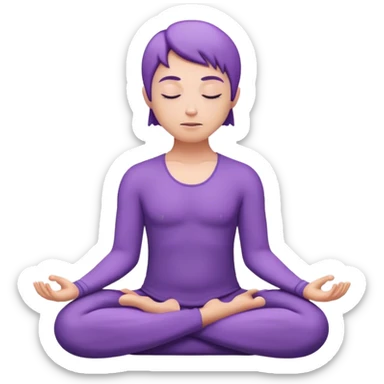 violet 🧘 sticker