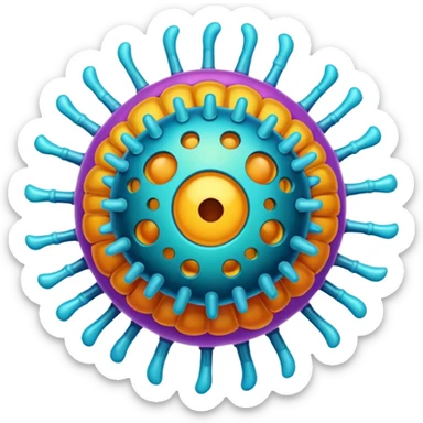 Virus sticker