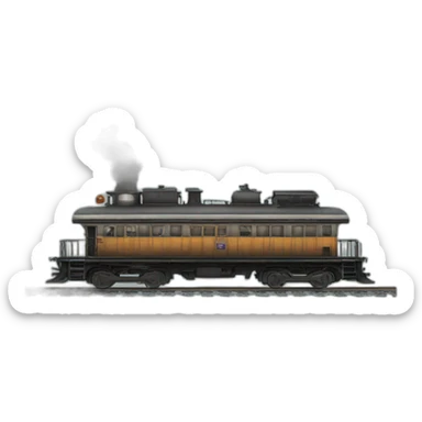 old train sticker