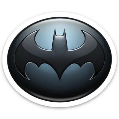 batman symbol sticker