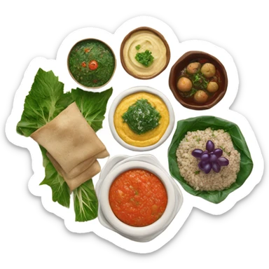 Lebanese food sticker