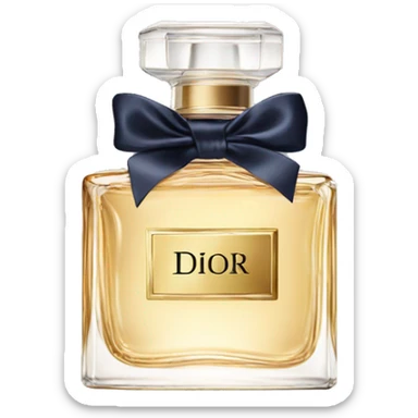 Dior parfum sticker