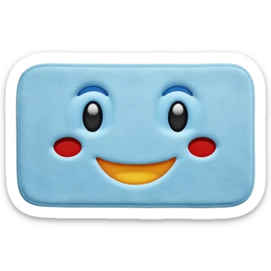 Bath mat sticker